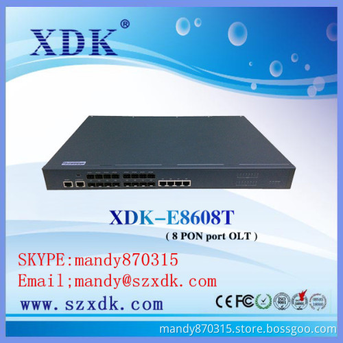 8 PON port GEPON/EPON OLT